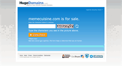 Desktop Screenshot of memecuisine.com